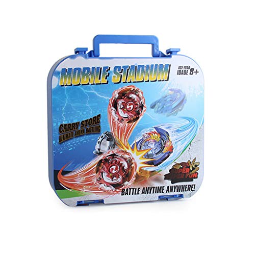 BBTshop Battling Top Battle Arena Training Ground Battle Burst Stadium Battle Arena Gray - Beystadium Burst Evolution Mobile Stadium Portable Box - Thumbnail 3