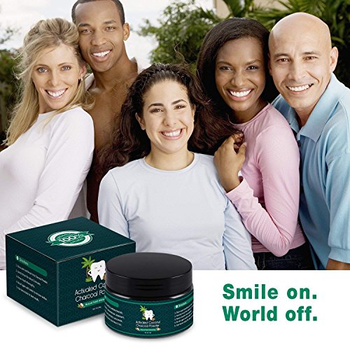 image for Lantique Natural Teeth Whitening Powder with Coconut Activated Charcoa