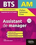 BTS Assistant de manager Toutes matières Programmes de 1re et 2e années : Annales corrigées by