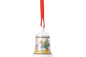 Hutschenreuther Collectable Series 2024 Christmas Lights Porcelain Bell