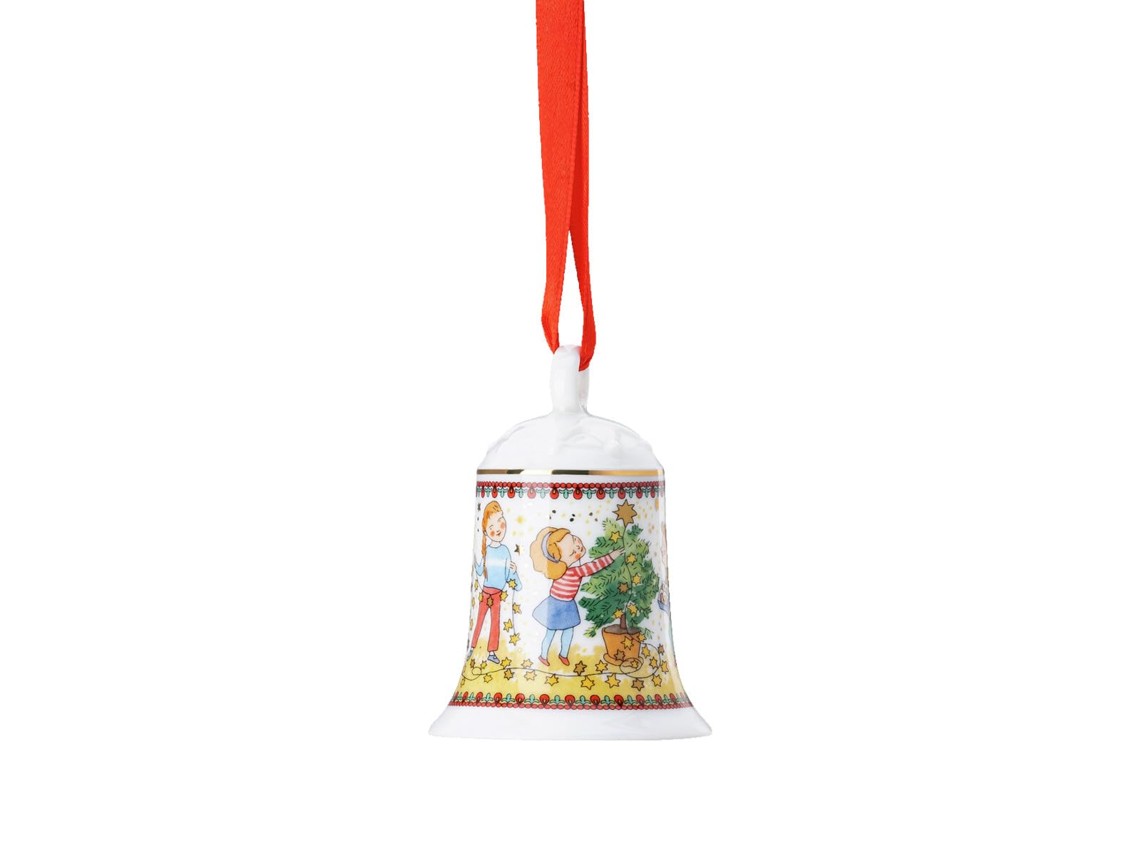 Hutschenreuther Collectable Series 2024 Christmas Lights Porcelain Bell