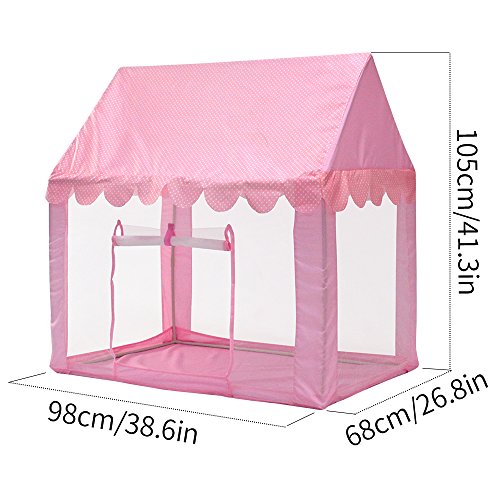 InnoFun Kids Princess Castle Play Tent, Children Playhouse,Girls Personal Playing Zone (Balls&Lights not included)