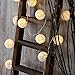 AceList 20 LED Lantern String Lights - Durable, Waterproof, and Battery-Powered Outdoor Decorative Lighting for Parties, Holidays, and DIY Projects. Perfect for Patios, Gardens, Weddings and Camping