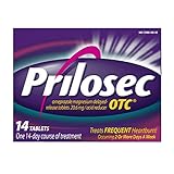 Prilosec OTC Frequent Heartburn Medicine and Acid Reducer Tablets, 14 Count
