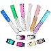 Satkago 12 Pcs Mermaid Slap Bracelets Two-Color Decorative Reversible Sequin Bracelet Birthday Party Favors for Girls Prizes for Kids Classroom Gifts