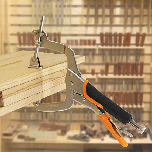 Pocket Hole Clamp 111/2 Inch (292mm) Right Angle Clamp Corner Clamp