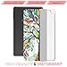 MoKo Case for Amazon Fire HD 8 (2016 6th Generation) - Ultra Lightweight Slim shell Stand Cover with Translucent Frosted Back for Fire HD 8 Tablet (6th Gen, 2016 Release Only), Lucky TREE