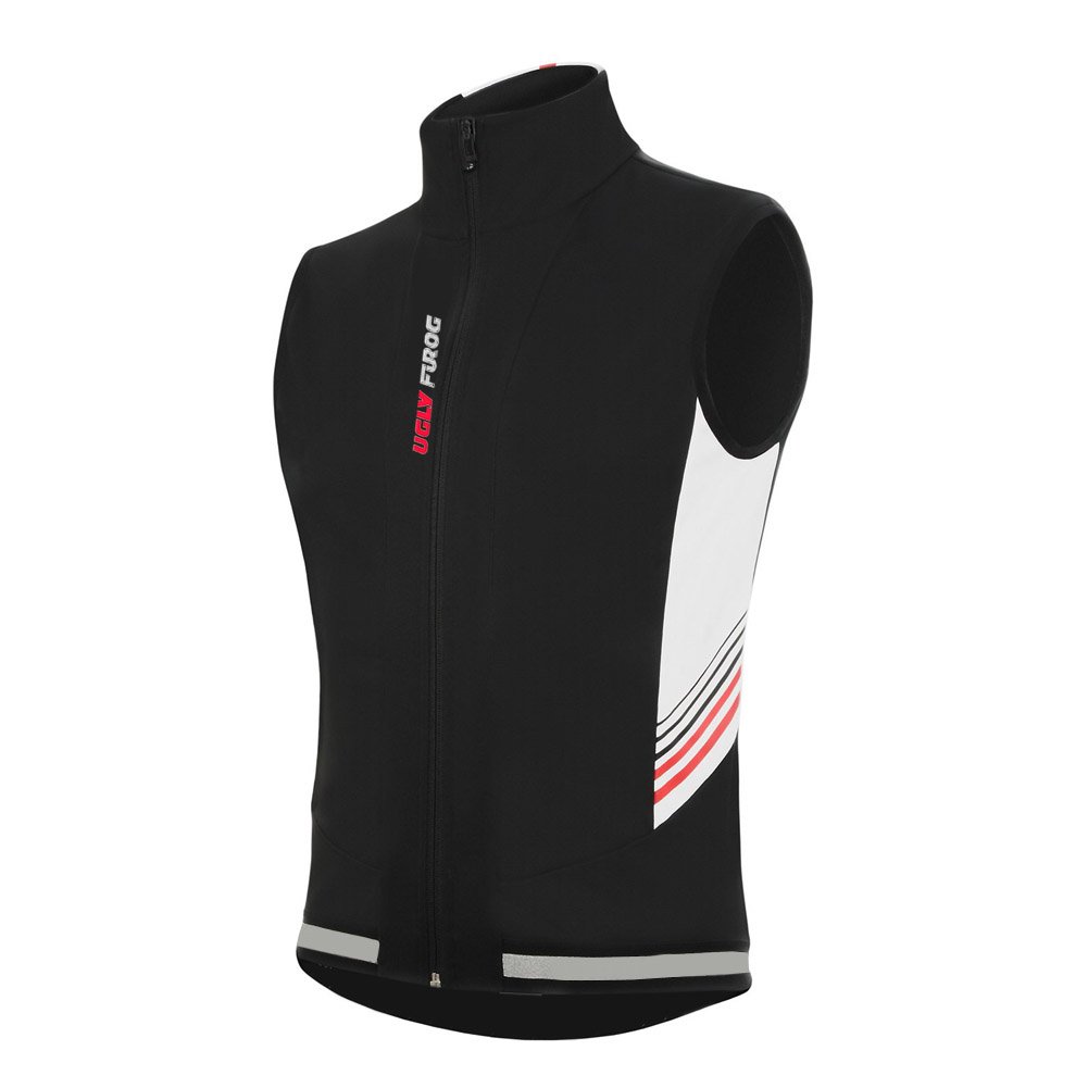 Uglyfrog Gilets Cyclisme Nouveau Maillot Cycliste sans Manches Toison Thermique Hiver Bike Wear