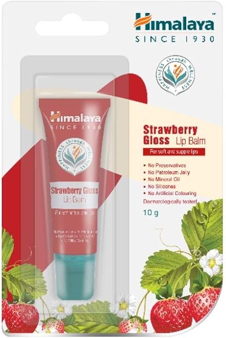 Amazon Himalaya ヒマラヤ ストロベリーグロシ リップバーム10g 3本 Strawberry Gloss Lip Balm 10g 3ea 並行輸入品 Himalaya ヒマラヤ リップグロス 通販