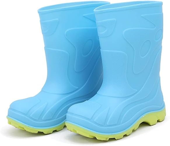 solid color rain boots