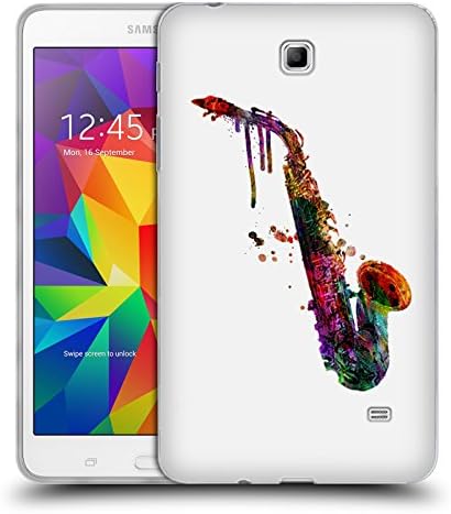 Official Mark Ashkenazi Saxophone Music Soft Gel Case for Samsung Galaxy Tab 4 7.0