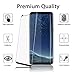 LK Screen Protector Compatible with Samsung Galaxy S8 Plus Tempered Glass, Case Friendly, Alignment Frame Easy Installation, 3D Curved Full Coverage