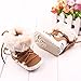 Voberry Baby Infant Girls Flat Snow Fashion Cute Booties Boots (0-4months, Khaki)