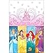 Princess Dream Big Party Plates Napkins Cups and Table Cover Serves 16 with Birthday Candles - Disney Princess Party Supplies Pack Deluxe (Bundle for 16)
