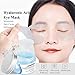 Eye Mask Sheet Hyaluronic Acid Eye Serum Patches Vitamin C Pad for Reduces Dark Circles Bags and Eye Lines Repair Skin Nourish Firming Anti-Wrinkle + Anti-aging (90 g/50 pieces) (Blue)