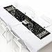 Big Dot of Happiness Prom - Petite Prom Night Party Paper Table Runner - 12 x 60 inches