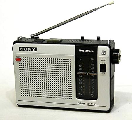 Amazon Sony ソニー Icf 5250 高感度icポータブルラジオ Fm Am ソニー Sony ポータブルラジオ