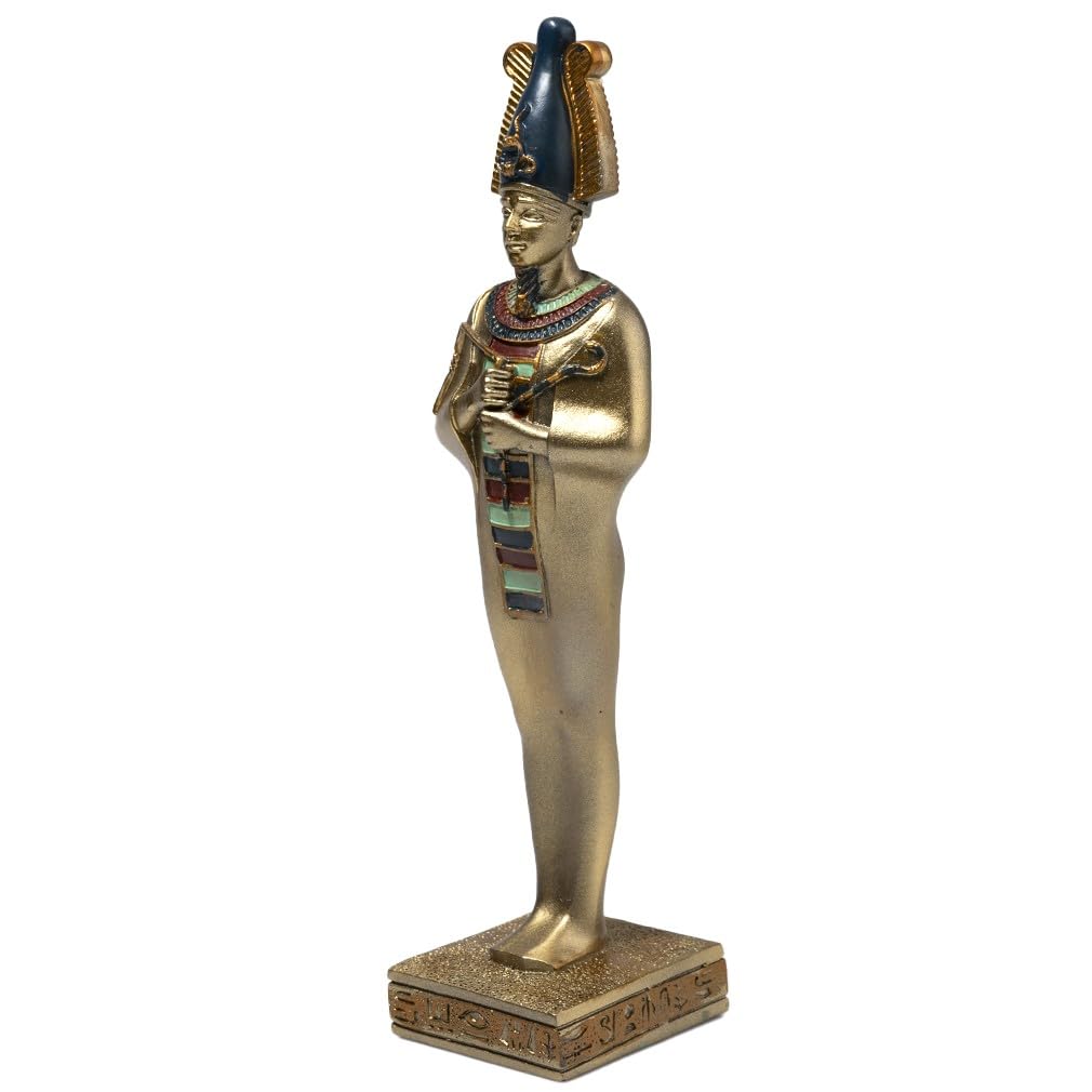 Lachineuse - Osiris Statue 20 cm - Egyptian God - Statue Decoration Ancient Egypt - Pharaoh Egyptian Object Figurine - Egyptian Bust - Original Decorative Gift Idea - Home Decoration