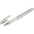 Pentel K118LW Hybrid Rollerball Pen White