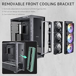 Antec Flux Pro, 6 x PWM Fans Included, High-Airflow