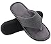 RockDove Memory Foam Men's Flip Flop House Slipper, Open Toe Thong Sandals w/ Indoor Outdoor Sole