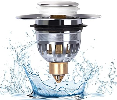 34-40mm Universal Pop Up Sink Plugs,Bath Plug Replacement for Wash