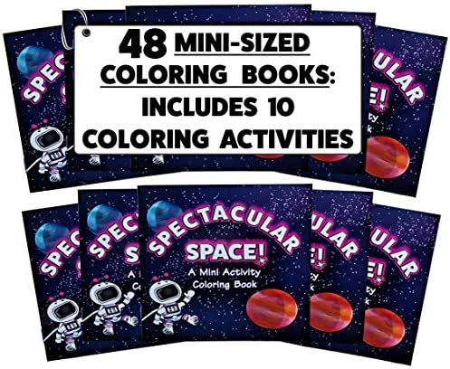 50パック 4 75インチ X ミニスペース塗り絵本 子供用 受賞店 バルク パーティーの記念品 グッディーバッグ塗り絵本 ミニ塗り絵 50パック 4 75インチ X ミニスペース塗り絵本 子供用 受賞店 バルク パーティーの記念品 グッディーバッグ塗り絵本 ミニ塗り絵