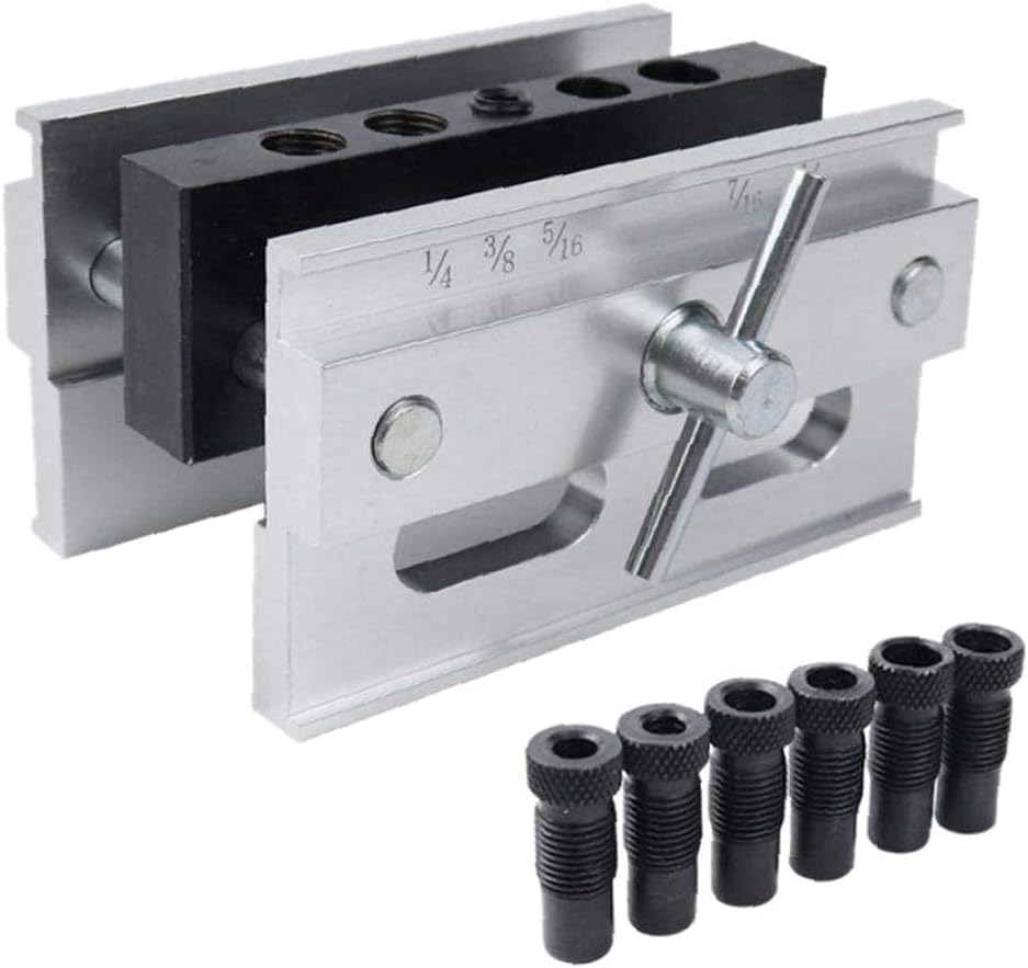 Self Centering Doweling Jig Step Drill Guide Bushings Set Wood Dowel