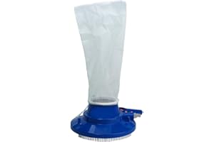 Aqua Select Leaf Gulper Vacuum Cleaner for Swimming Pool with Brushes & Swivel Wheels | Ultra Fine Mesh Bag | The Perfect Swimming Pool Leaf Vacuum for Your Above Ground or Inground Swimming Pool
