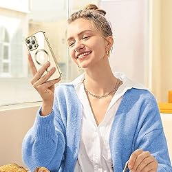 Hython Magnetic Clear Case for iPhone 14 Pro Case