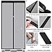 RELIANCER Fiberglass Magnetic Door Screen,Fit Door Size 34