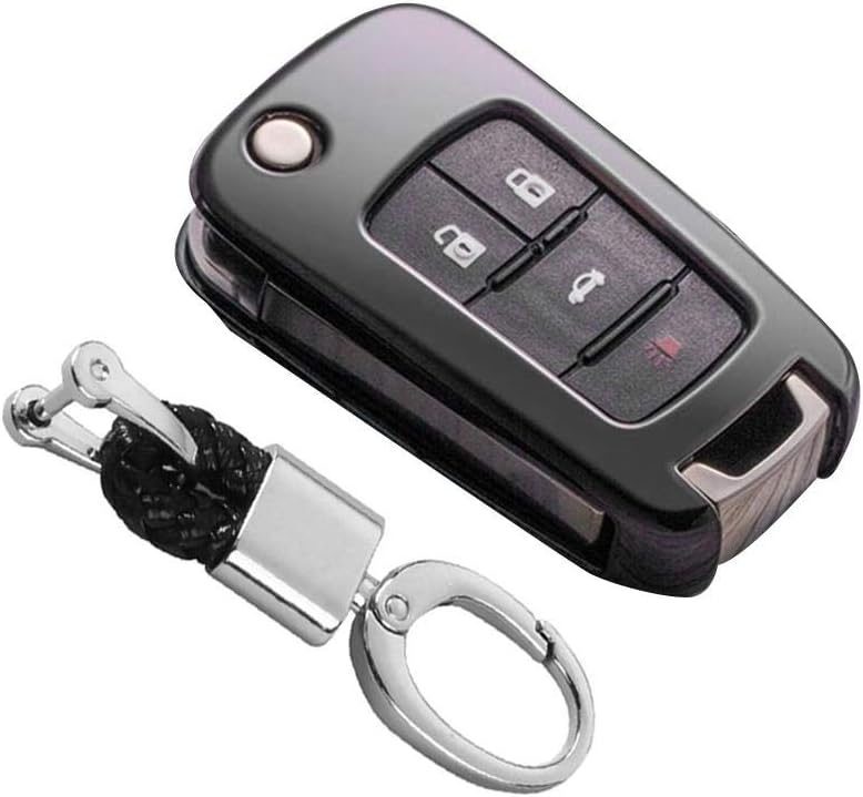 Weemoment Key Fob Cover Case Key Chain Soft TPU Holder Shell Covers for Cruze Aveo Trax Opel Astra Corsa Meriva Zafira Antara J Key Protection