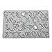 Dies Cut Scrapbooking Cutting Die for Card Making Numbers English Letters Words Alphabet Metal Stencils 3set for DIY Photo Album Decorative DIY Paper Gift(Set 7)