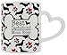 Dachshund Gifts Best Daschund Mom Ever Doxie Breed Weiner Dog Heart Handle Gift Coffee Mug Tea Cup Heart Handle