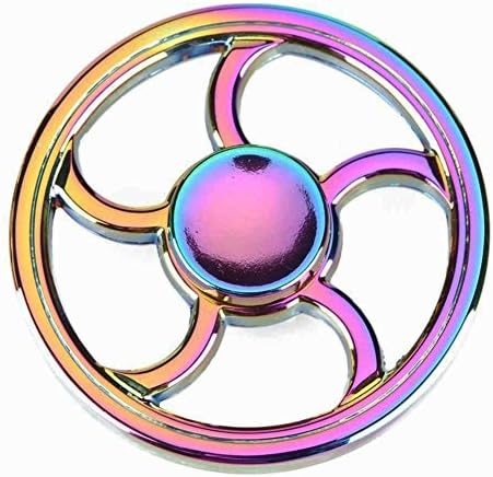 EDC Fidget Hand Spinner Tri-Spinner Metal Funny Toy for Autism ADD ADHD Kids Adult Anti Stress (FXP)