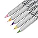 SHARPIE Ultra-Fine-Point Permanent Markers, 5-Pack Limited-Edition Colored Markers (33120)