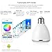 Likisme WiFi Smart Bulb 35W Equivalent Local / Remote Control Wifi LED Light Bulb, 16.7 Million Colors, Works with Amazon Alexa (8)