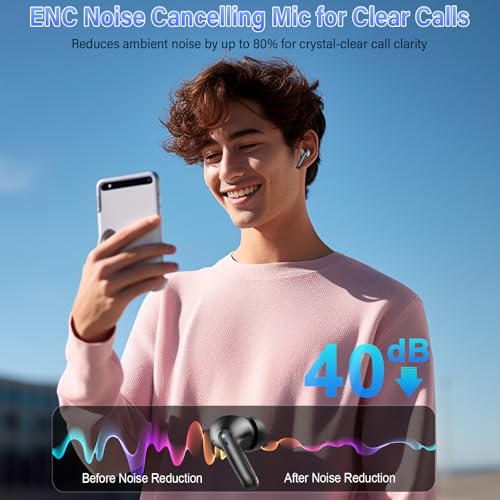 AI Translator Headphones, 2026 Bluetooth 5.4 Headphones with Translator 164 Languages Headphones Translator Real Time with 7 Modes, ENC Noise Reduction 56H Runtime for Business Travel, Black