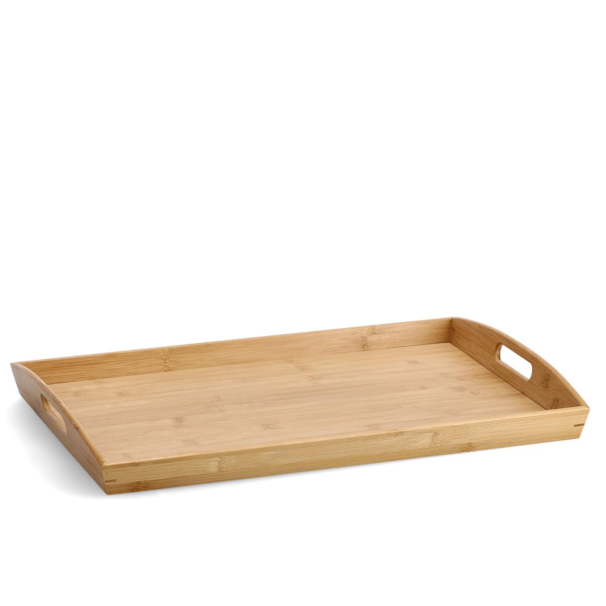 Zeller Tray, Brown, 58 x 38 x 6 cm
