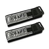 MAIYU Leg Bands, 2 PCS Elastic Bike Bicycle Ankle Leg Riding Puttee Cycling Safety Bind Pant Bands Clip Strap Belt Fully Adjustable for Cycling, Jogging, Camping (Black)