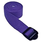 YogaAccessories 6' Cinch Buckle Cotton Yoga Strap