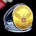 innoGadgets Trump Coin Eagle - Gold Plated Collectible Coin, Protective Case Included (Trump Coin Eagle 2020)