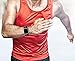 EloBeth iWatch Band 44mm 42mm, Soft Silicone Sport Replacement Wrist Strap Stripe Color Splicing Compatible Apple Watch Series 4/3/2/1 Nike+ Sport Edition Smart IWatch (Stripe Black/Red, 44/42mm)