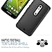 Droid Maxx 2 Case, MoKo [Shock Absorption] Slim Dual Layer Protective Case with Soft Silicone Bumper and Rigid PC Back Cover for Motorola Droid Maxx 2 / Moto X Play - Black