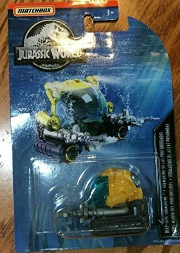 matchbox jurassic world deep dive submarine