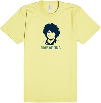Maradona Afro 2xl Lemon T Shirt Amazon Ca Clothing Accessories