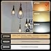 gezee 10W Edison Style Vintage LED Filament Light Bulb, 100W Incandescent Replacement,Warm White 2700K,1000LM, E26 Medium Base Lamp, A19(A60) Antique Shape, Clear Glass Cover,Dimmable（3-Pack）