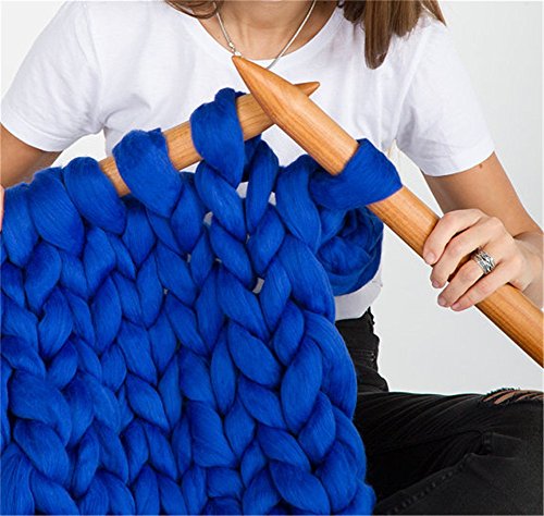 image for HomeModa Studio 100% Non-Mulesed Chunky Wool Yarn Big chunky Yarn Mass