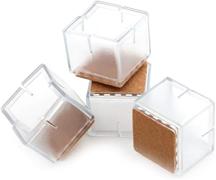 Furniture Cups Wholesale 4pcs Good Practical Square Silicone