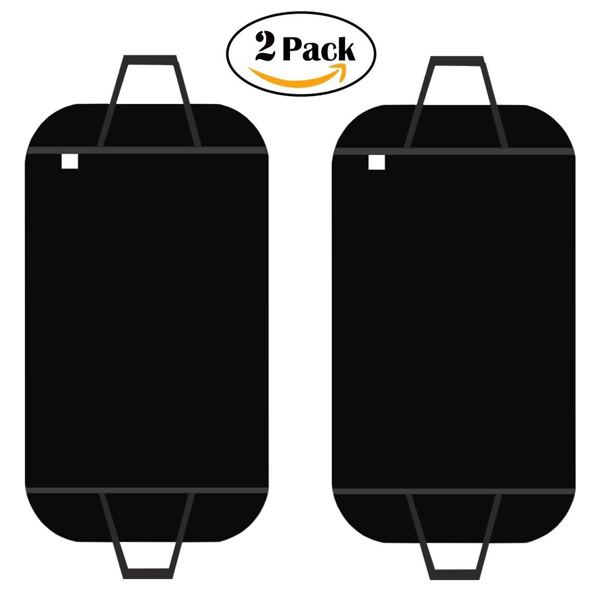 Invool Fundas para ropa plegables transpirables de color negro unidades